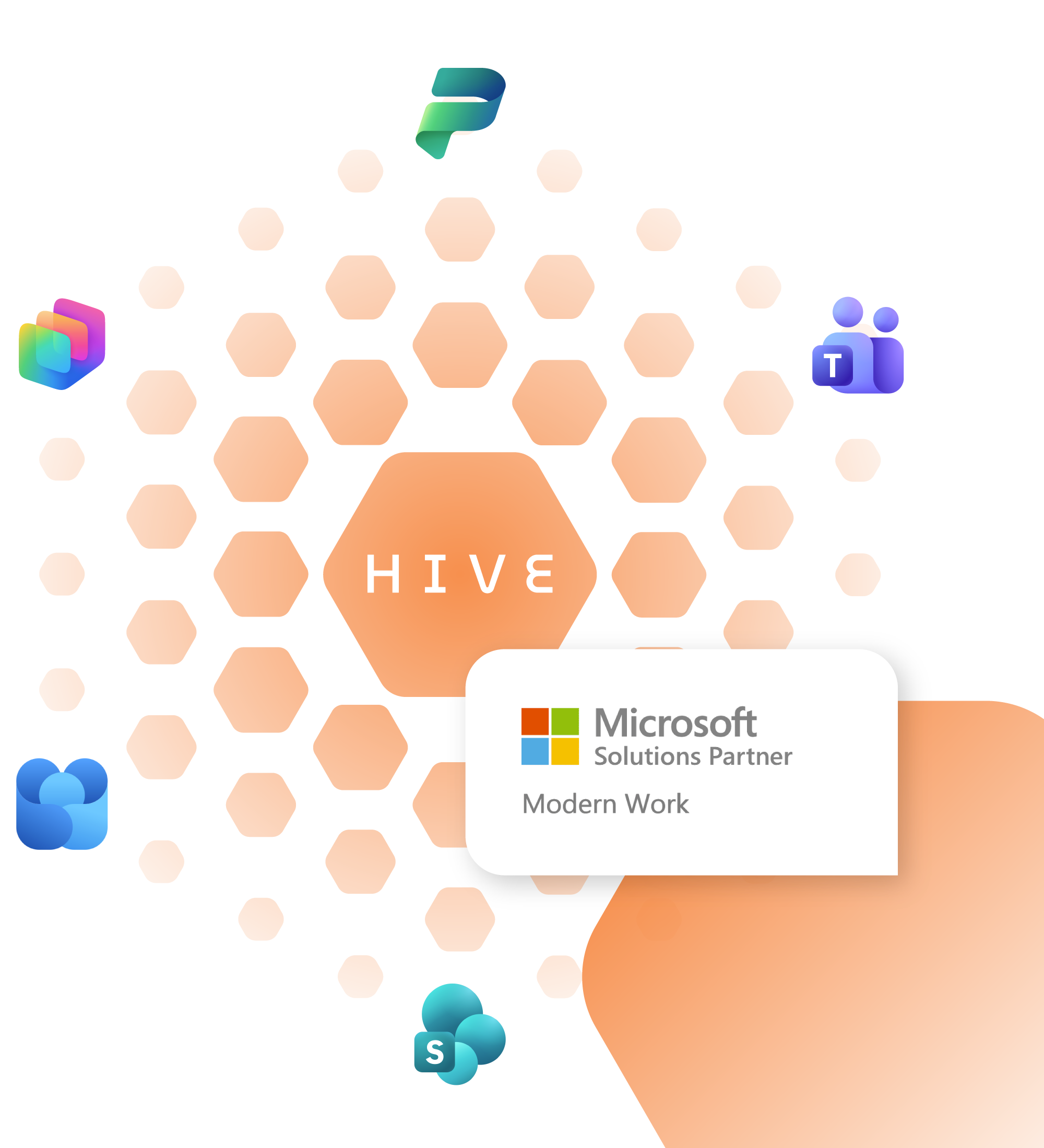 Schema HIVE al centro dell'ecosistema Microsoft 365